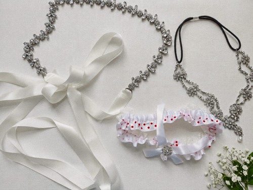 Brautschmuck set teilig - set, 3-teilig