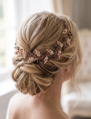 Stilvoller braut haarschmuck - braut,
