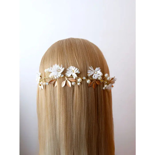 Blumen brautschmuck hochzeit - blumen, brautschmuck,