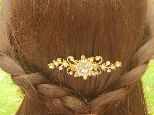 Filigraner haarkamm mit - haarkamm,