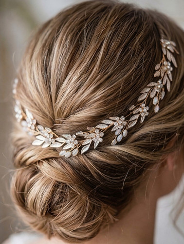 Elegante haarranke roségold - elegante,
